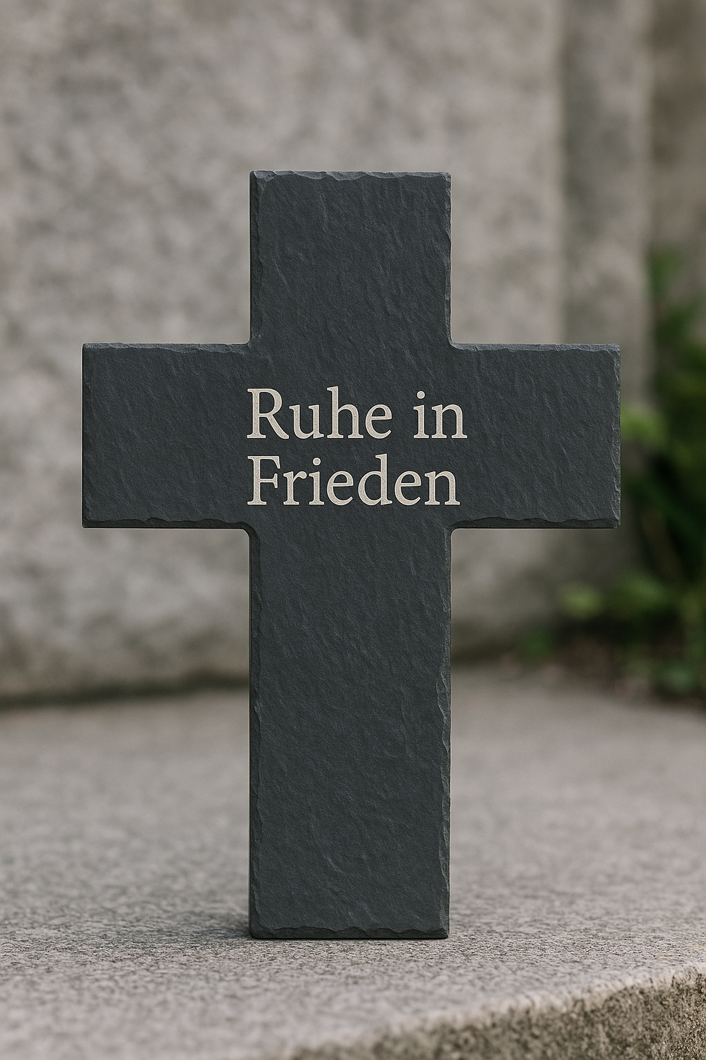 Gedenkkreuz für Grab oder Gedenkplatz